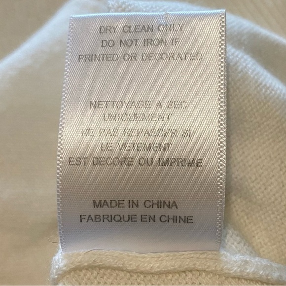 EQUIPMENT COTTON CASHMERE BLEND SIZE S - Picture 6 of 6